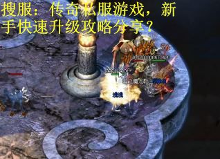 搜服：传奇私服游戏，新手快速升级攻略分享？