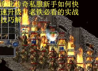东北传奇私服新手如何快速升级？老铁必看的实战技巧解析