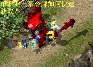 单职业土豪令牌如何快速获取？