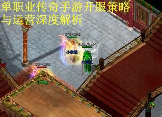 单职业传奇手游开服策略与运营深度解析